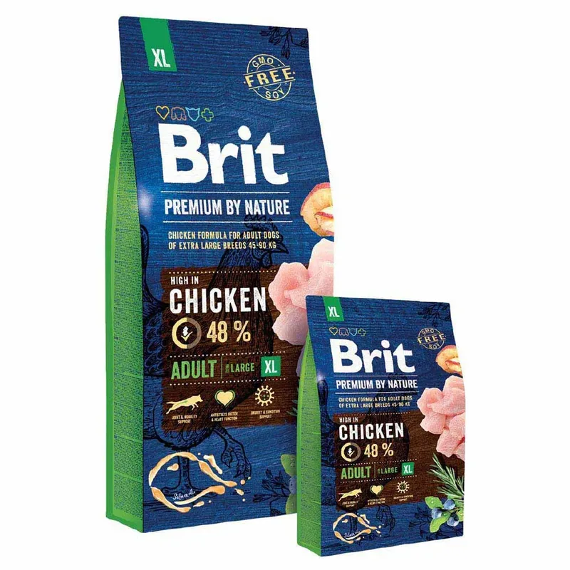 Nature Xl Kip Zalm Hondenvoer 15kg by Brit – product photo