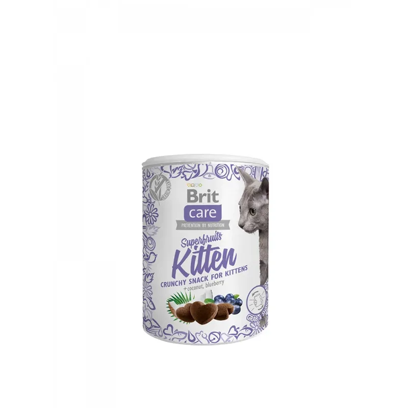 Care Snacks Superfruits Friandises Pour Chat Et Chaton 6x100g de Brit – photo produit