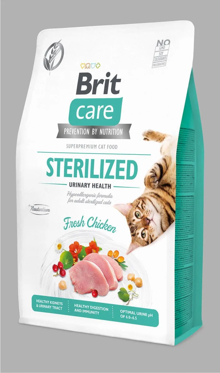 Sterilized Urinary Health Kip - Kattenvoer - 2 kg de Brit – photo produit