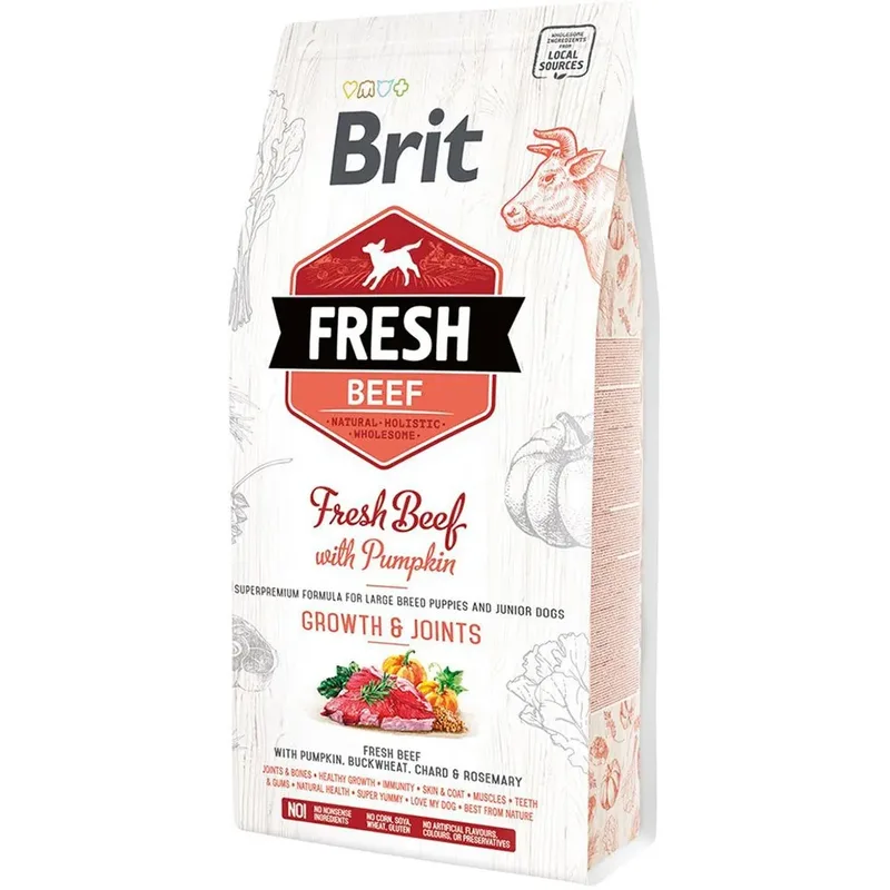 Frisches Rindfleisch Mit Kürbis Junior Hundefutter 2.5kg von Brit – Produktfoto