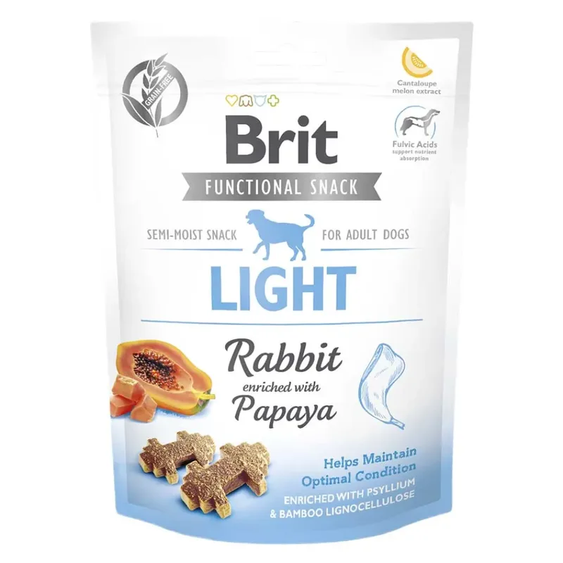 Care Leichter Snack Mit Kaninchen Für Erwachsene Hunde 10x150g von Brit – Produktfoto