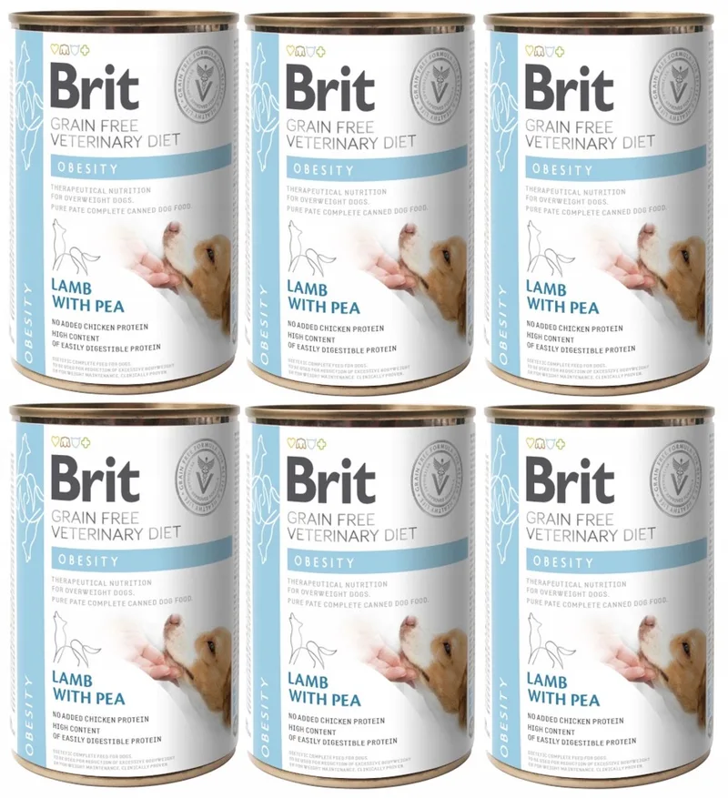 Vet Dieet - Hondenvoer - Obesitas - Lam & Erwten - Graanvrij de Brit – photo produit
