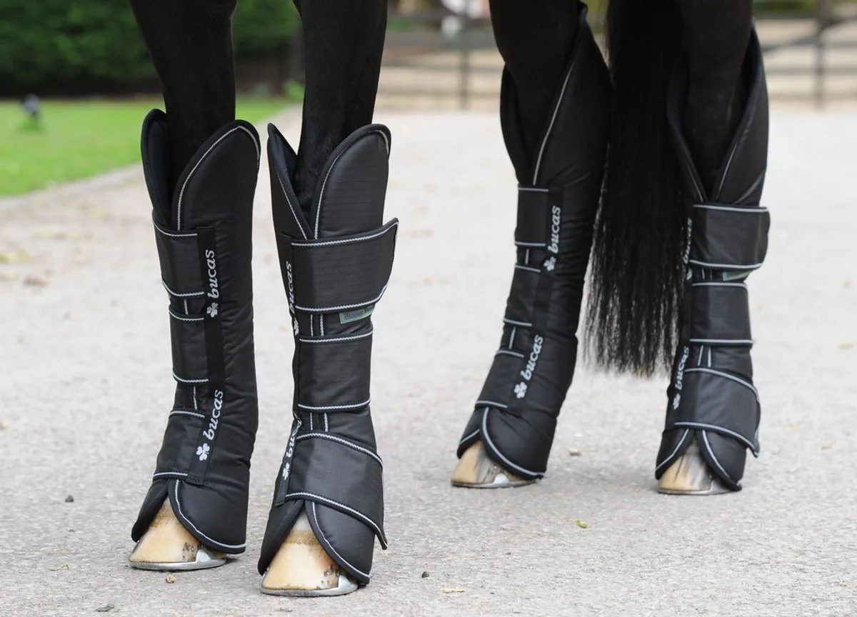 Freedom Boots Transportbeschermers Cob van Bucas in Zwart – productfoto