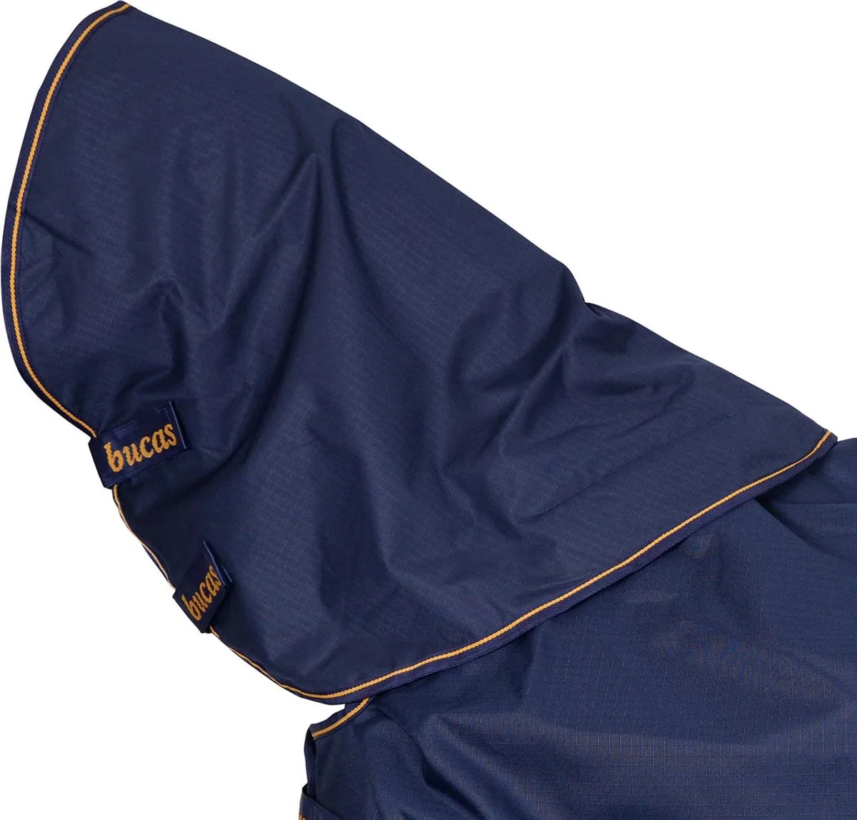 Halsstuk Bucas Irish Turnout Combi 300gr - M de Bucas en Donkerblauw-goud – photo produit