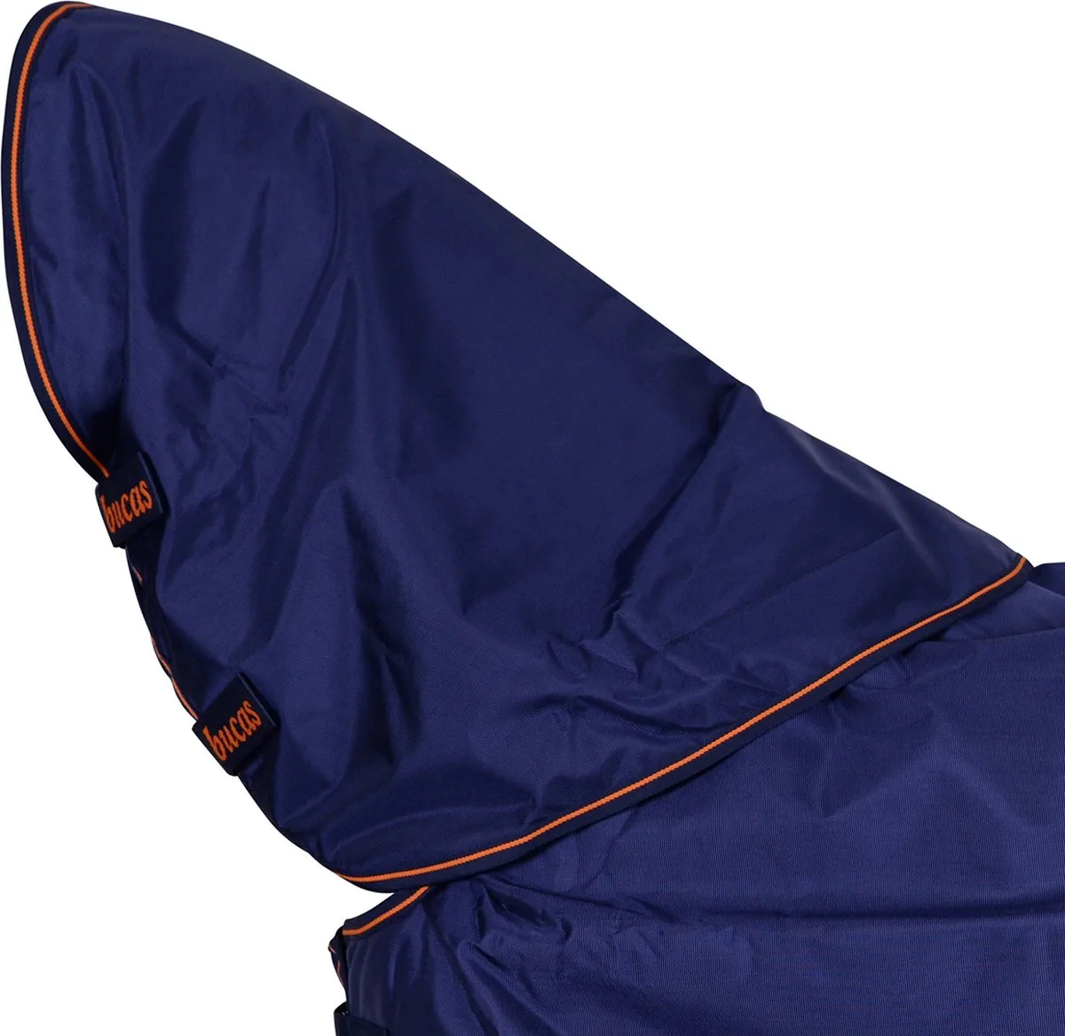 Halsstuk Bucas Therapy Turnout - XS de Bucas en Donkerblauw-oranje – photo produit