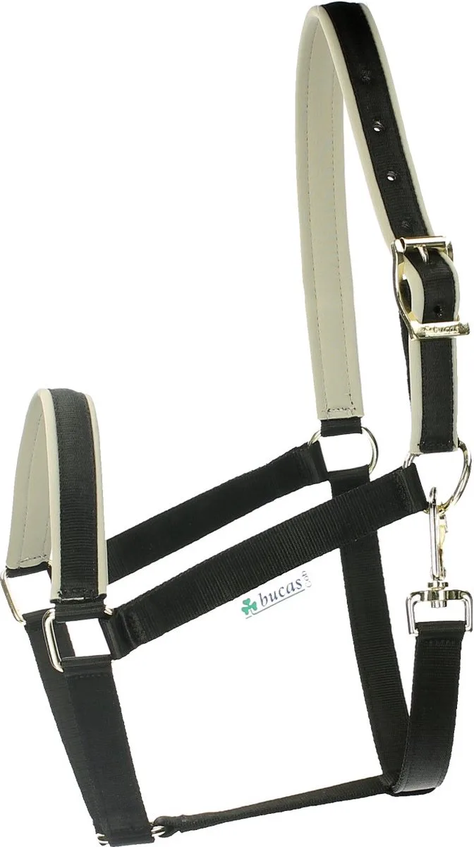 Halster Dublin - Zwart-zilver - extra Groot by Bucas in Black, Silver – product photo
