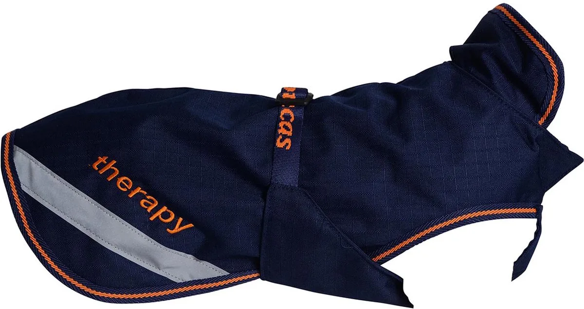 Hondendeken Bucas Therapy - S fra Bucas i Donkerblauw-oranje – produktbillede