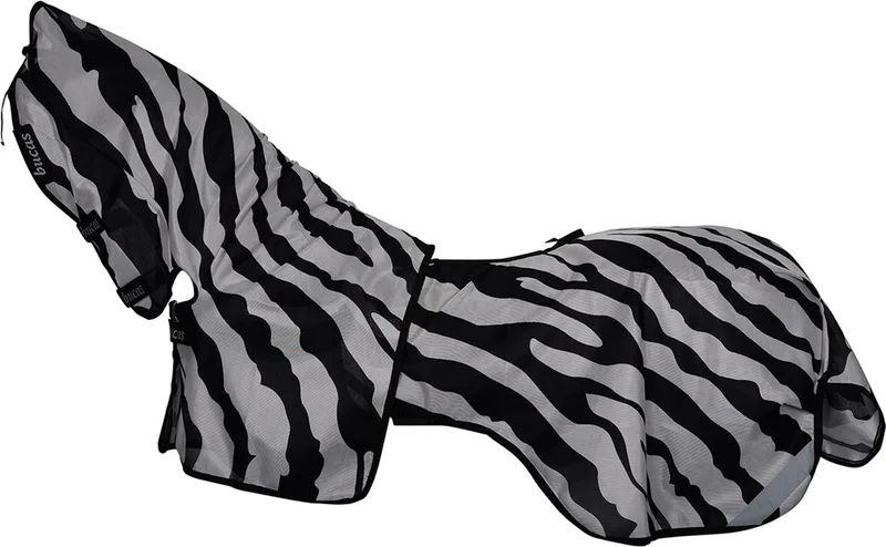 Vliegendeken Bucas Buzz Off Riding Zebra Zebra von Bucas in Zebra – Produktfoto