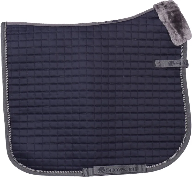 Zadeldek Bucas Show-line by Bucas in Donkerblauw-grijs – product photo