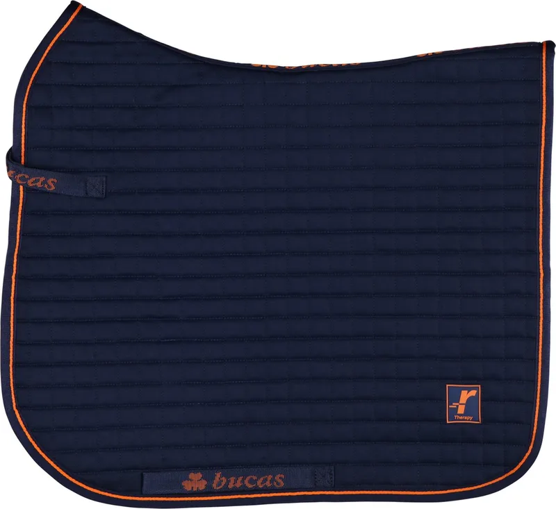 Zadeldek Bucas Therapy by Bucas in Donkerblauw-oranje – product photo