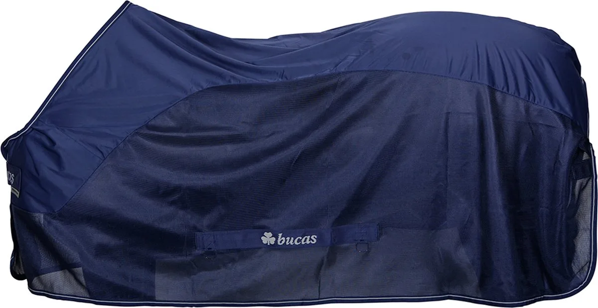 Zweetdeken Competition Cooler - Navy - 185 von Bucas in Dunkelblau – Produktfoto