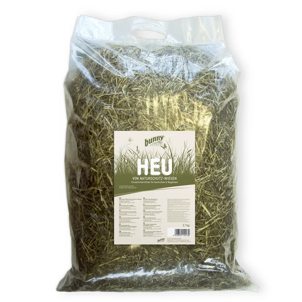 2,7 kg Bunny hooi van natuurbeschermde weiden van Bunny Nature – productfoto