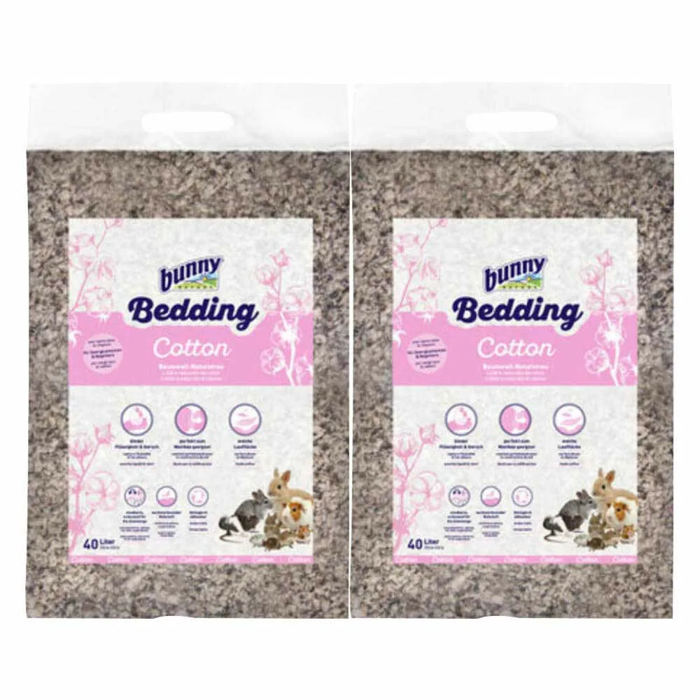 2x Bunny Nature Bodembedekking Katoen 40 liter de Bunny Nature – photo produit