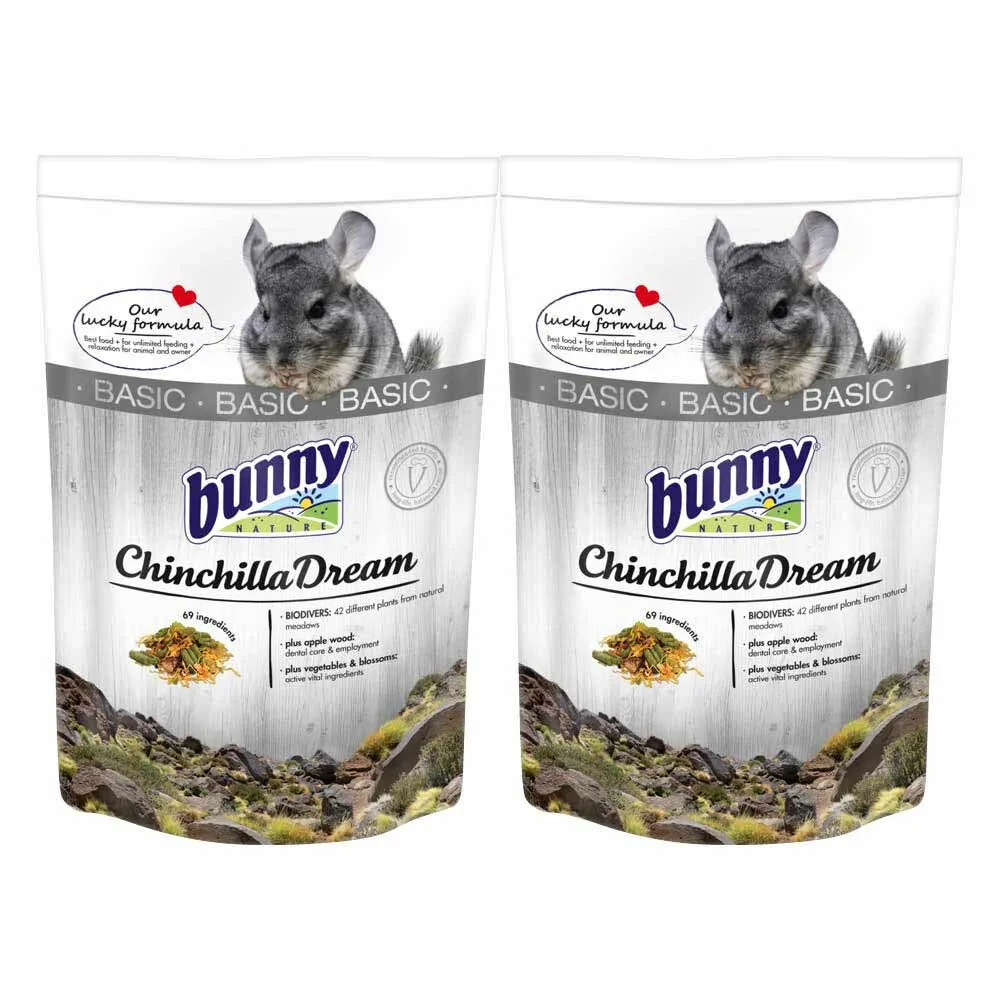 2x Bunny Nature Chinchilladroom Basic 1,2 kg by Bunny Nature – product photo