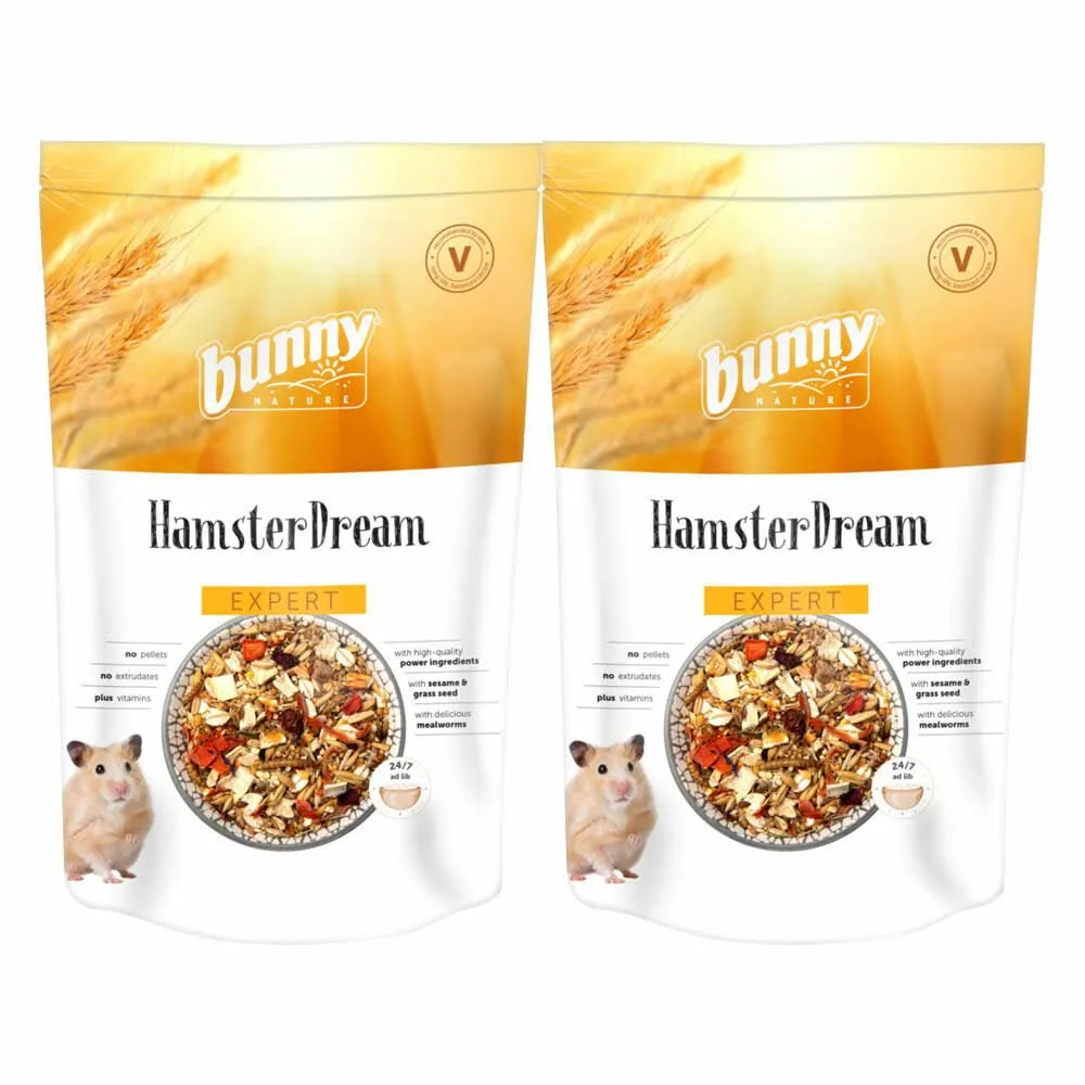 2x Bunny Nature Hamsterdroom Expert 500 gr de Bunny Nature – photo produit