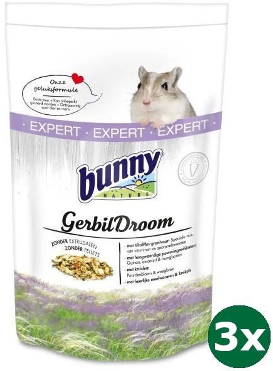 3x500 gr Bunny nature gerbildroom expert de Bunny Nature – photo produit