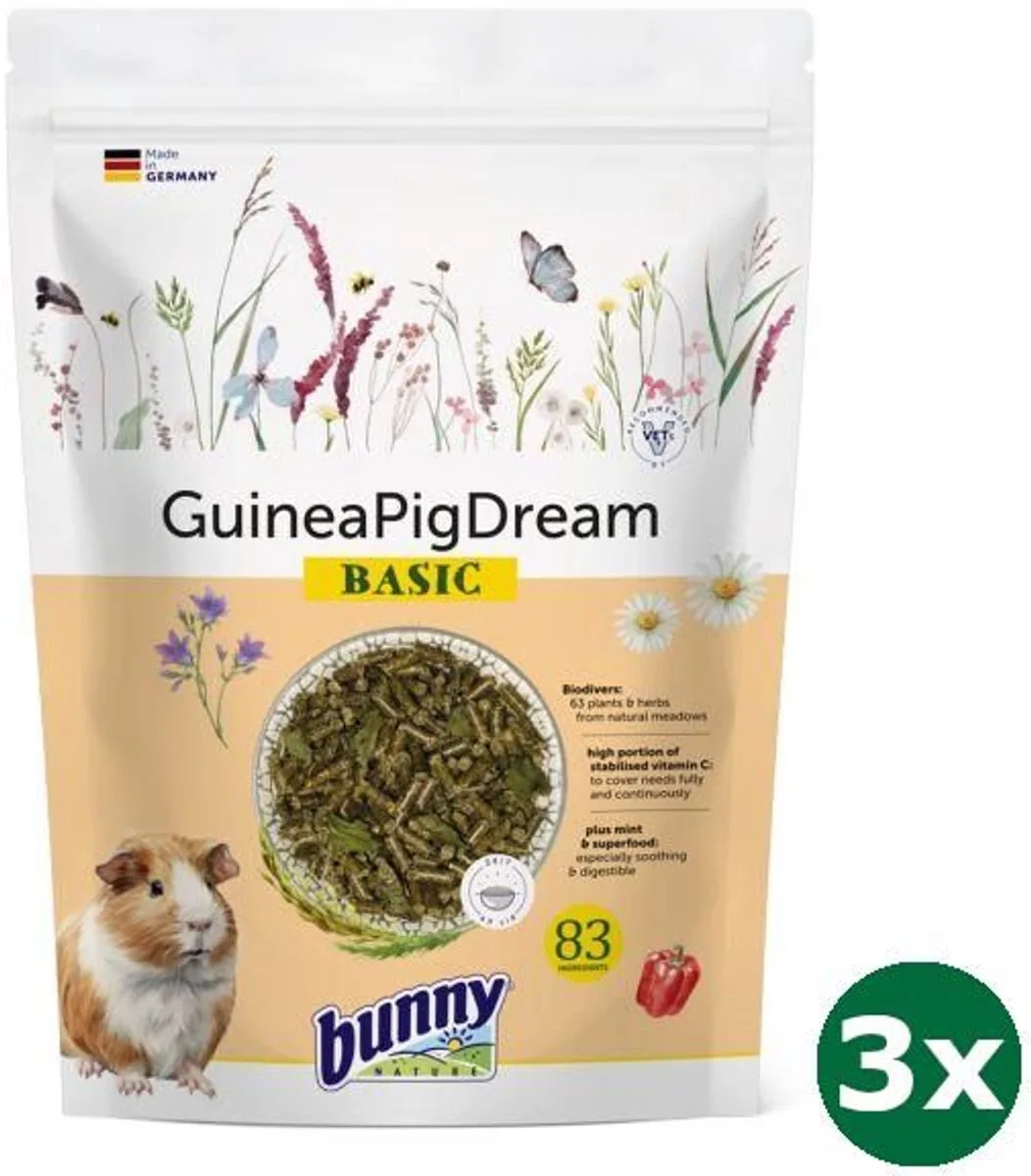 3x600 gr Bunny nature caviadroom basic by Bunny Nature – product photo