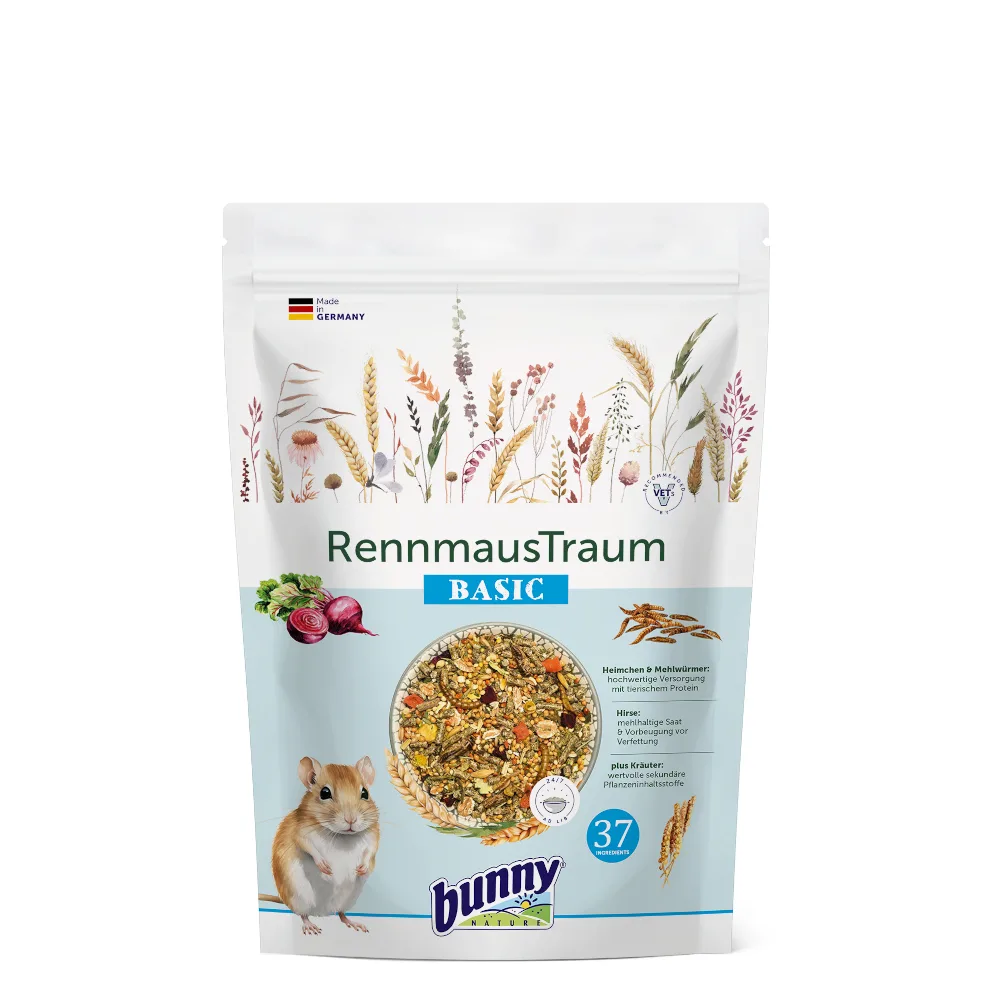 600g Renmuis Droom Basis Bunny Muizenvoer by Bunny Nature – product photo