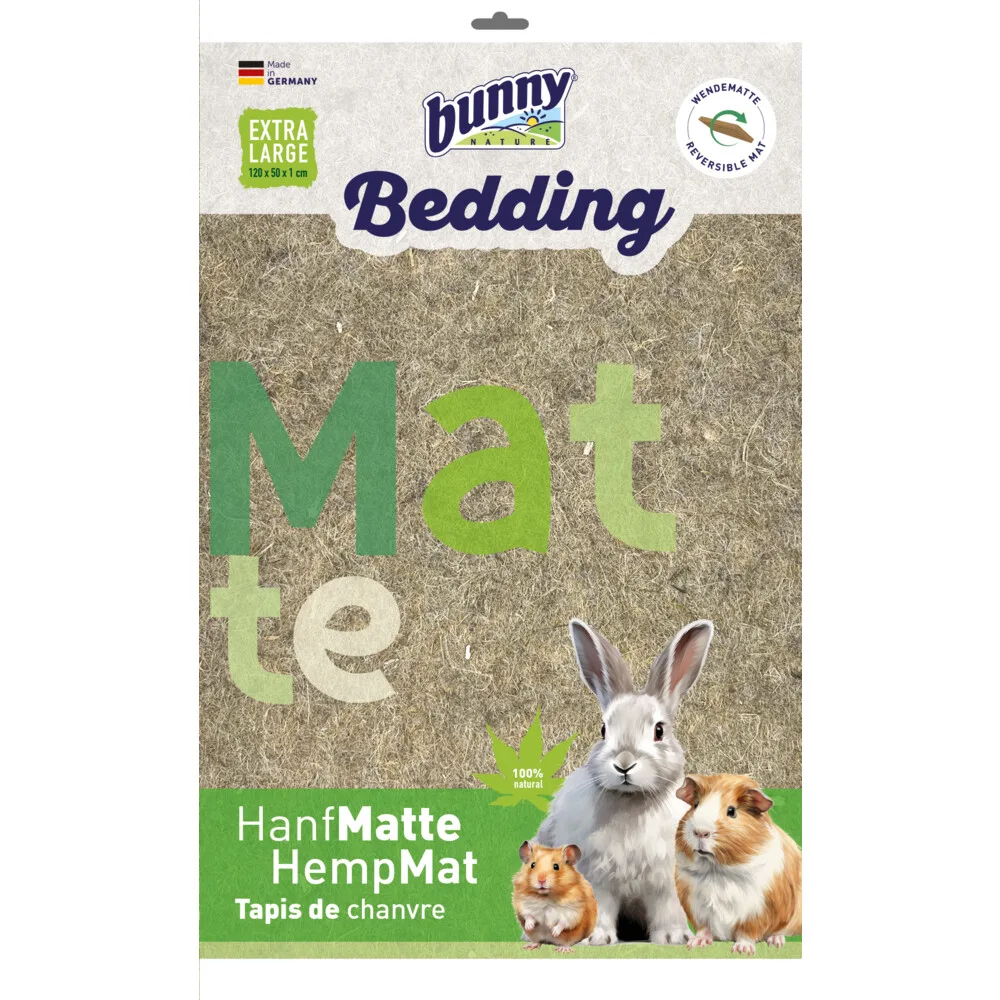 Bedding Hemp-Mat Extra Large van Bunny Nature – productfoto