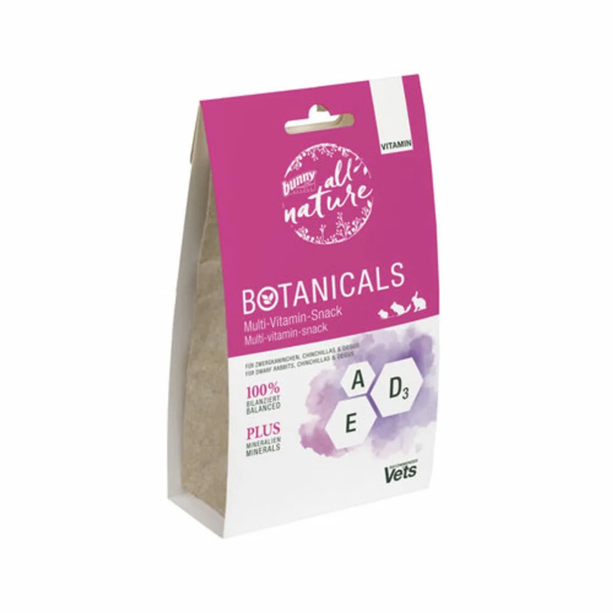 Botanicals Multivitamine Snack - 5 x 150 gr - Voordeelverpakking by Bunny Nature – product photo