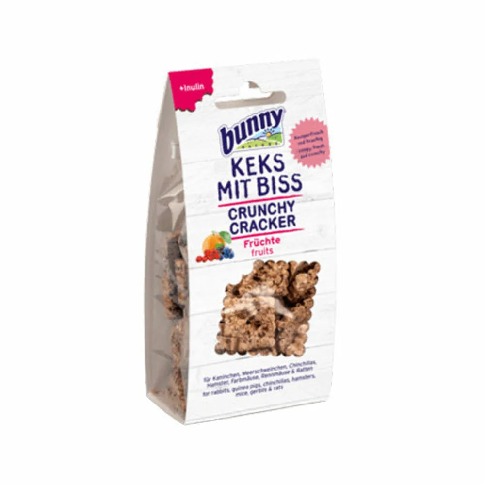 Crunchy Cracker Vruchten 50 gr by Bunny Nature – product photo