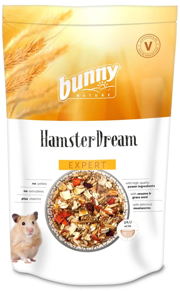 Hamsterdroom Expert - Hamstervoer - 500 g by Bunny Nature – product photo
