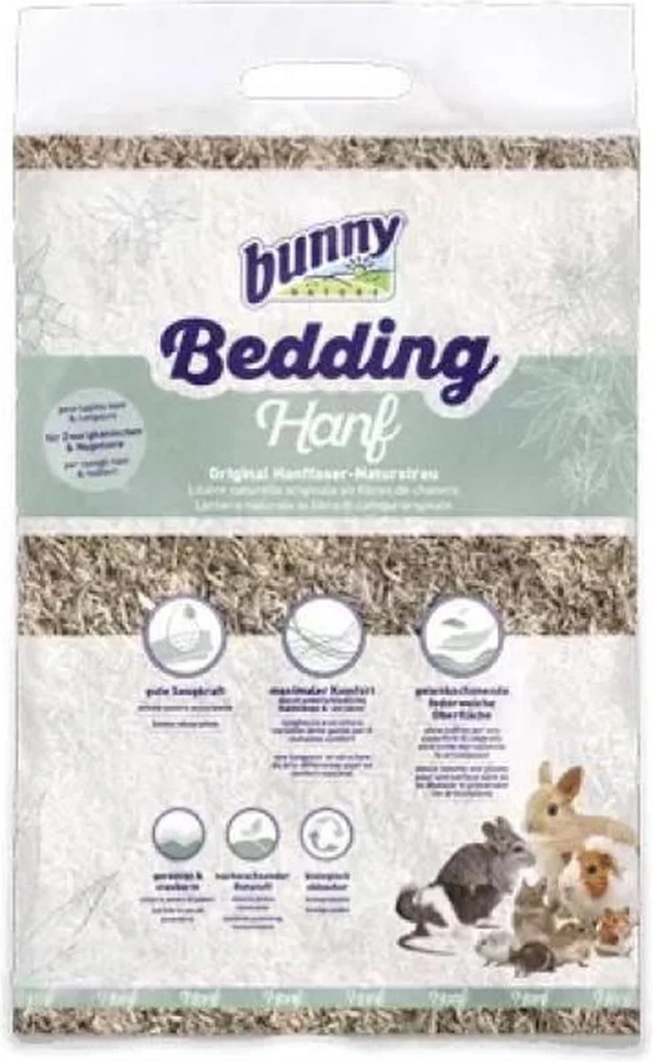 Hennepvezel Bodembedekking 90 Ltr by Bunny Nature – product photo