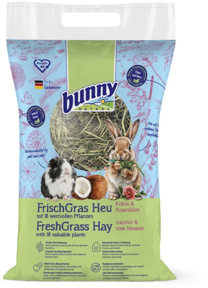 Hooi Kokos Rozenbloesem 500g by Bunny Nature – product photo