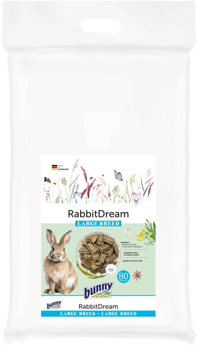 Konijndroom Large Breed - 4 kg fra Bunny Nature – produktbillede