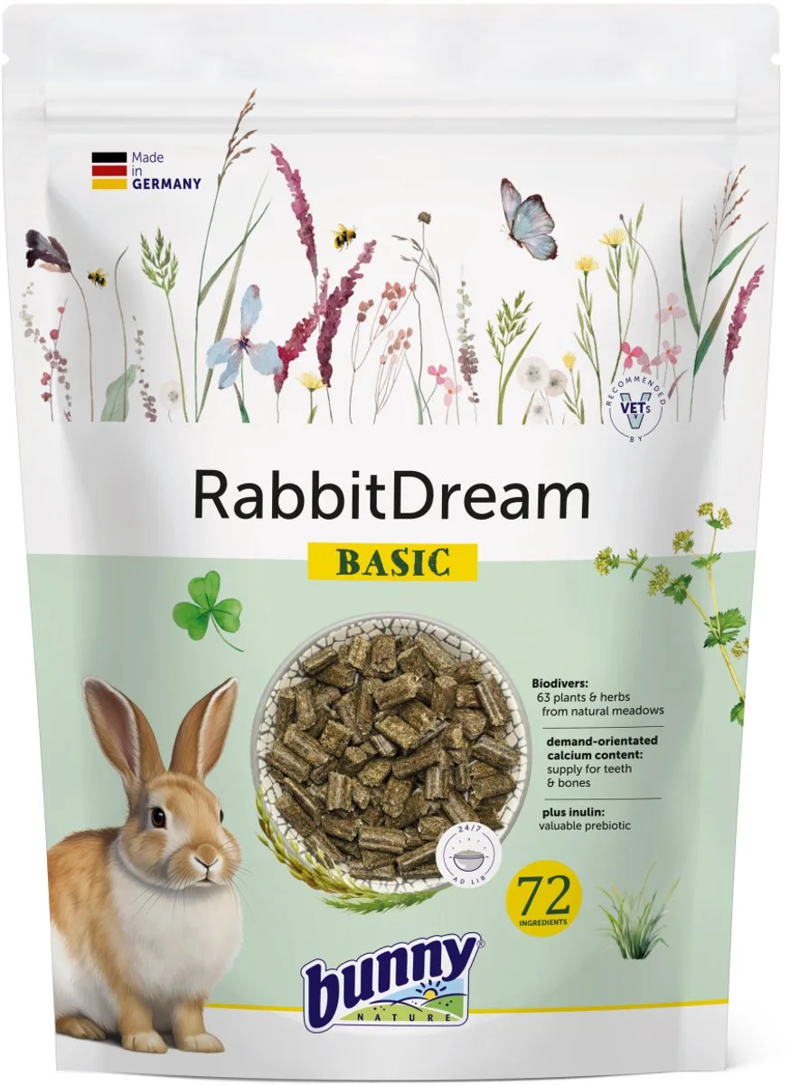 Bunny Kaninchentraum Basisfutter Nagetiere 4kg von Bunny Nature – Produktfoto