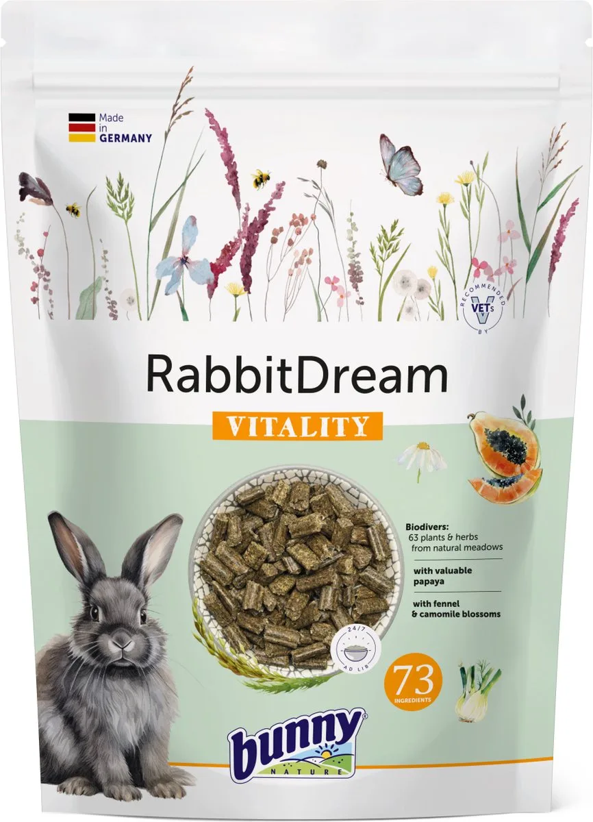 Kaninchentraum vitality, 1,5 kg von Bunny Nature – Produktfoto