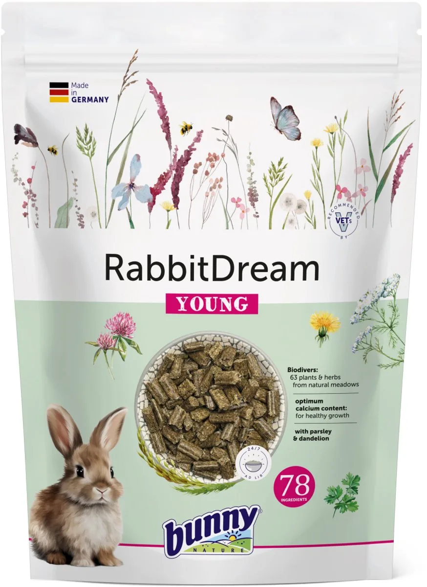 Bunny Futter Für Junge Nagetiere-traumkaninchen 4kg von Bunny Nature – Produktfoto