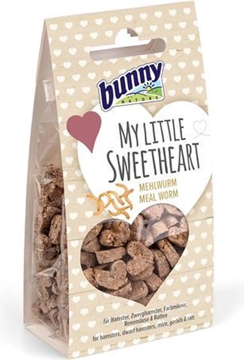 My Little Sweetheart Meelworm 30 gr från Bunny Nature – produktbild