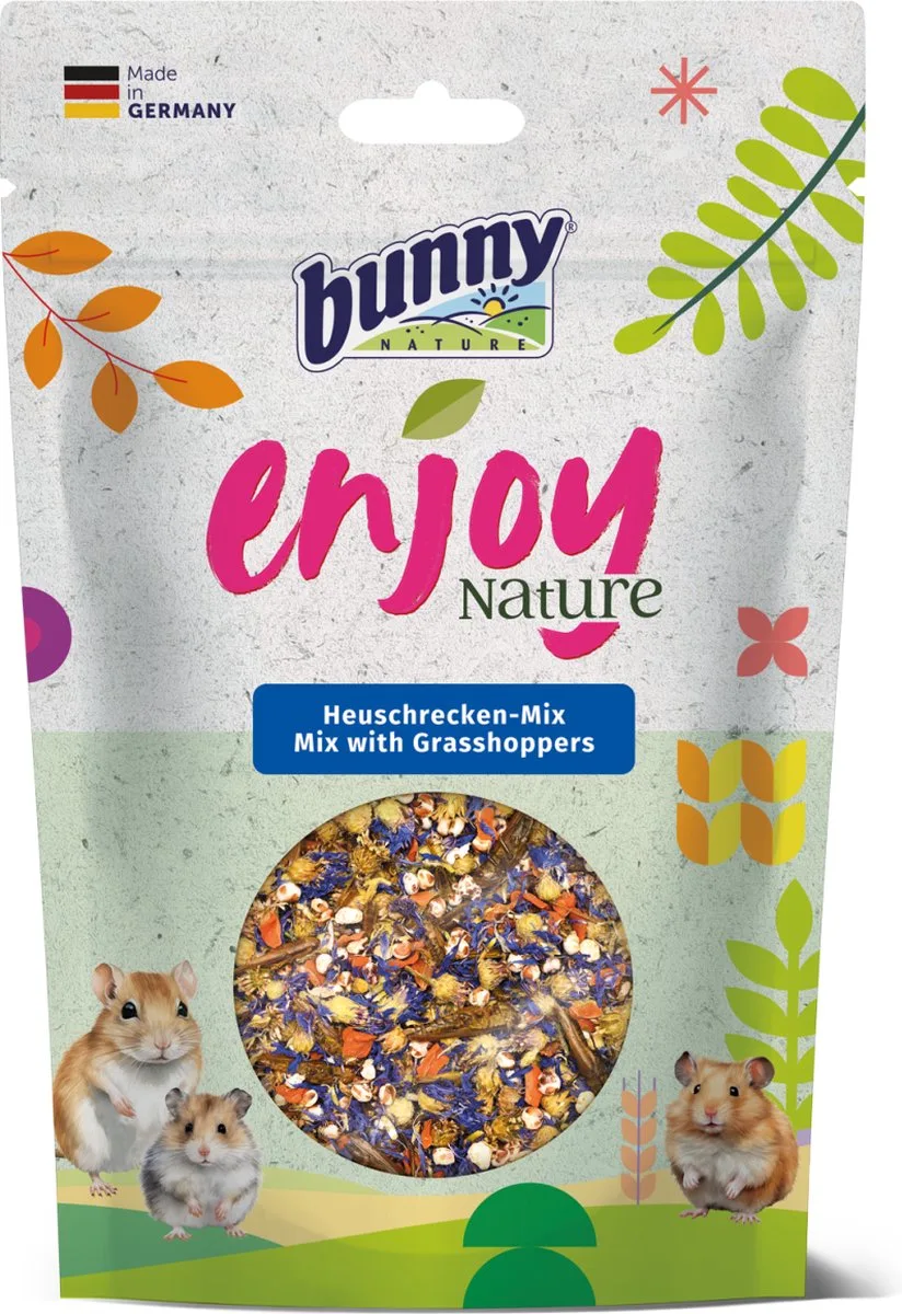Sprinkhanen Mix 50gr von Bunny Nature – Produktfoto