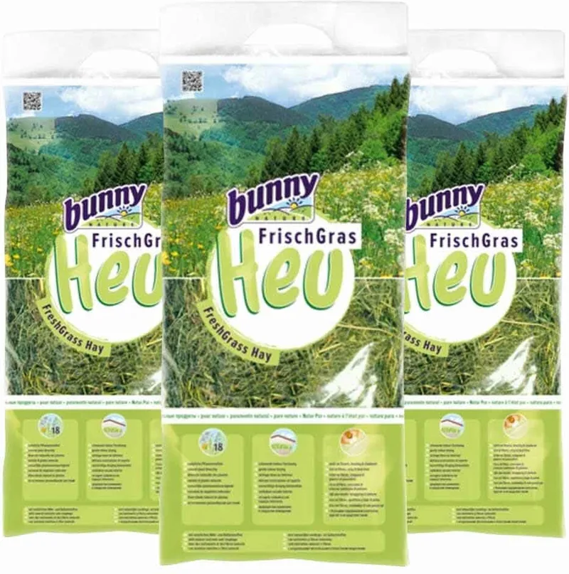 Vers Gras Hooi - 3 x 750 gr - Voordeelverpakking by Bunny Nature – product photo