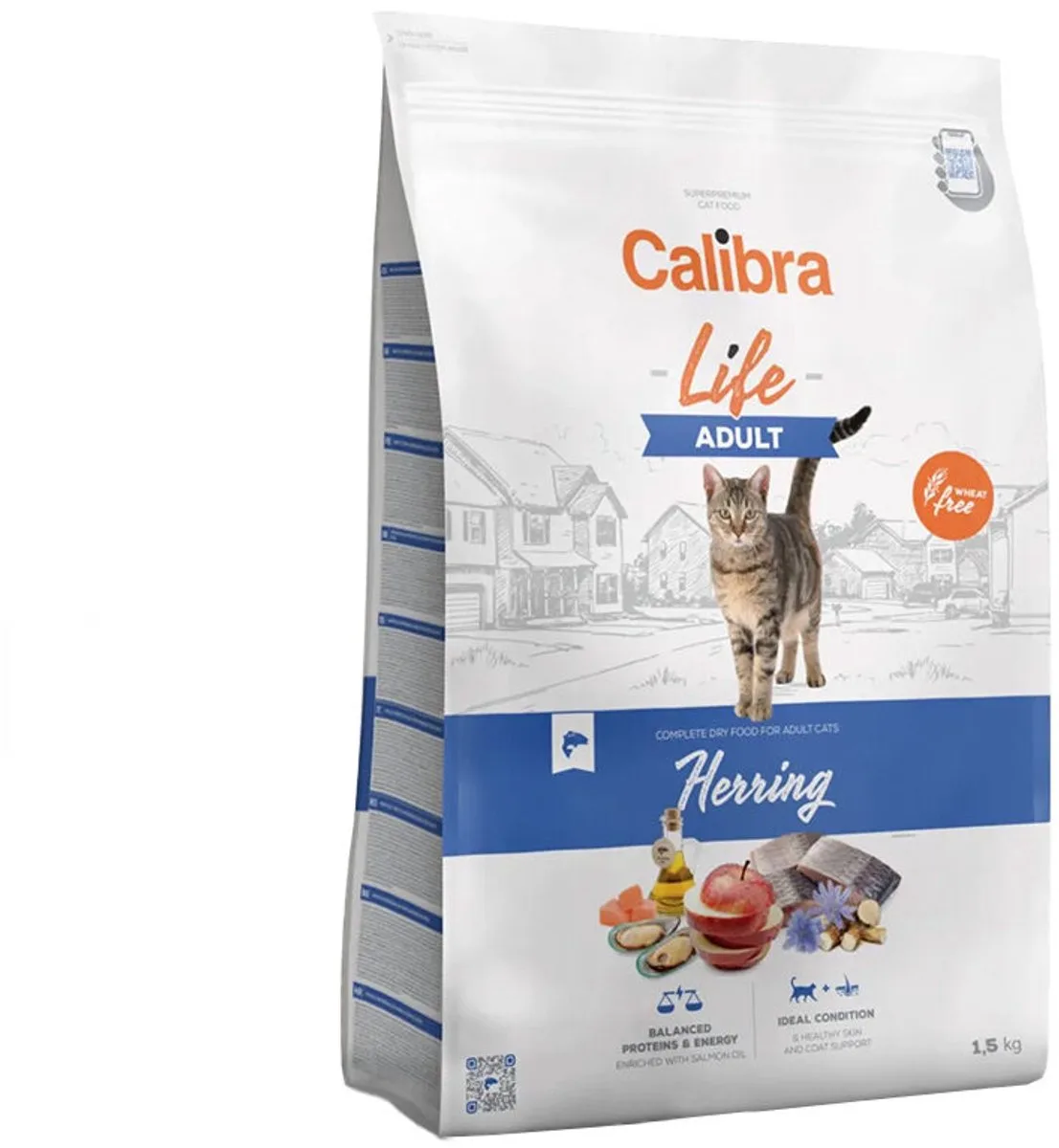 Cat Life Adult - Haring - 1,5 kg de Calibra – photo produit