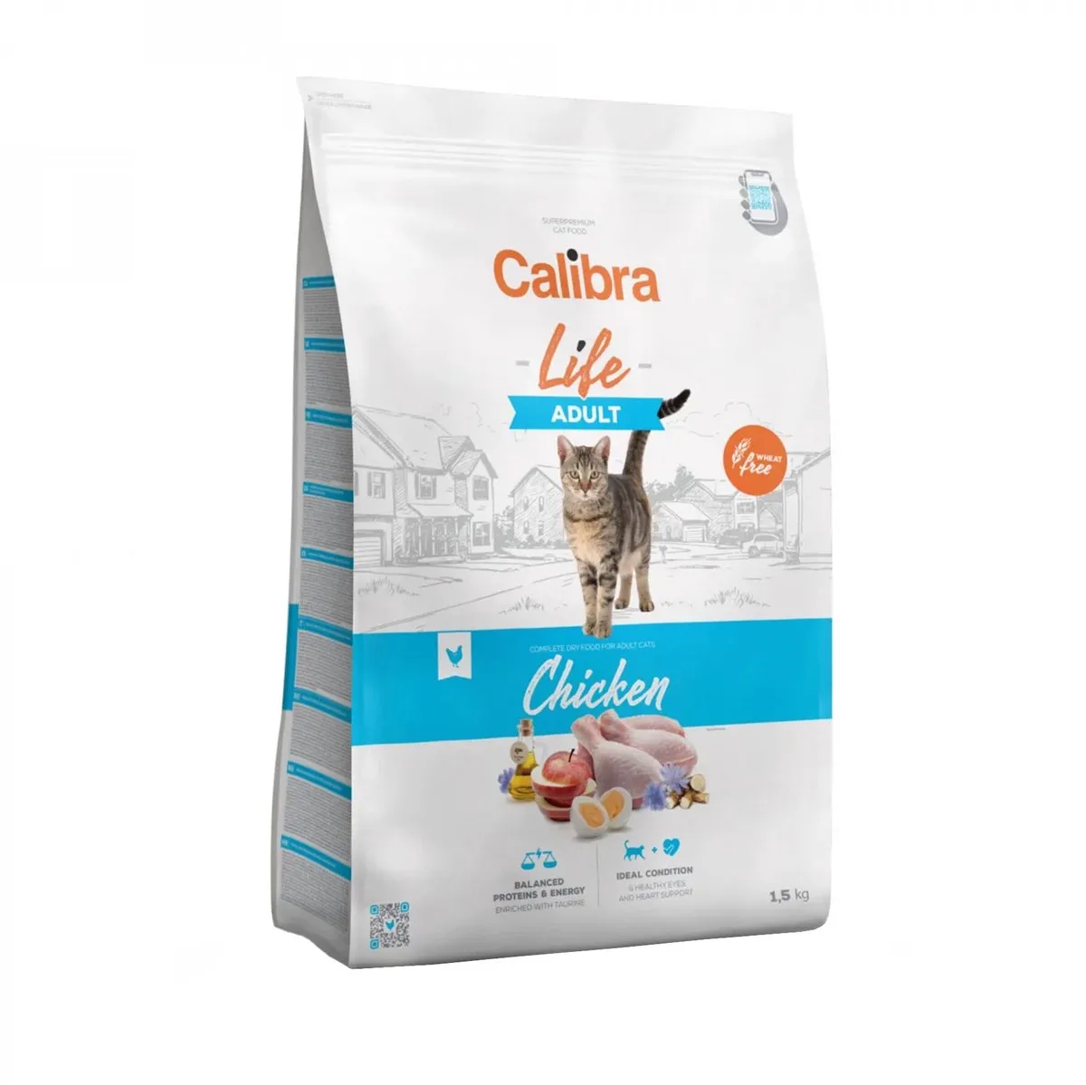 Cat Life Adult - Kip - 1,5 kg de Calibra – photo produit