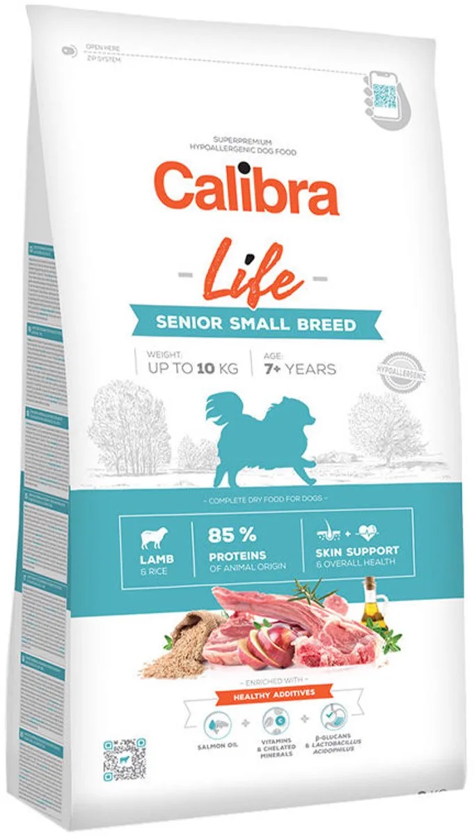 Dog Life Denior Small Breed - Lam - 6 kg by Calibra – product photo