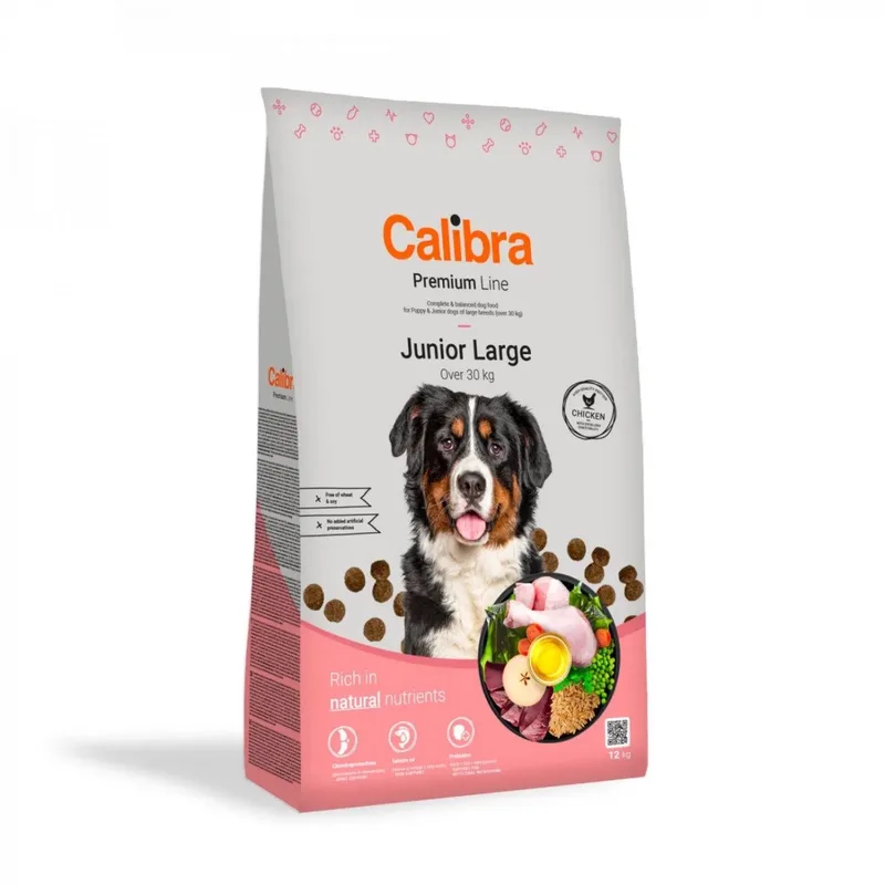 Nourriture Pour Chien Premium Line Junior Large 12kg de Calibra – photo produit