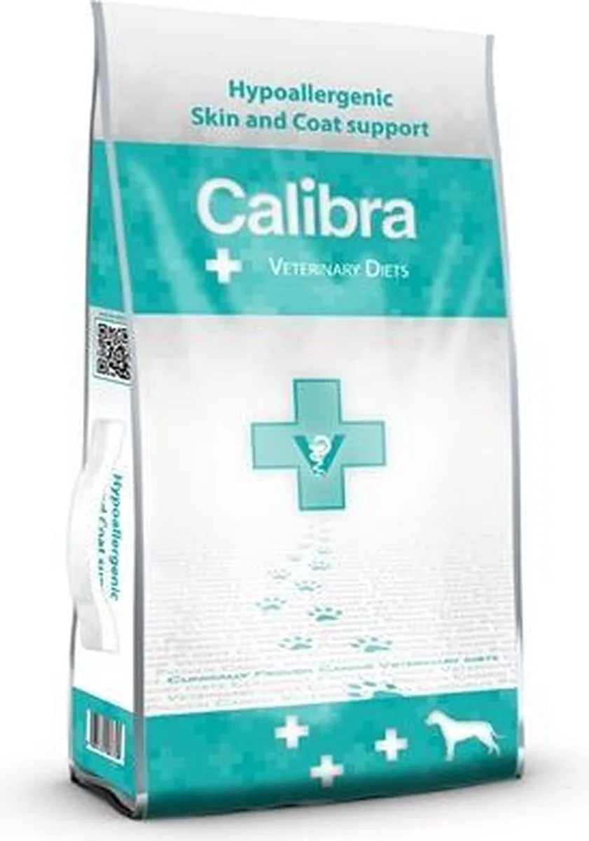 Dog Veterinary Diets Hypoallergenic Skin and Coat Support 12 kg by Calibra – product photo