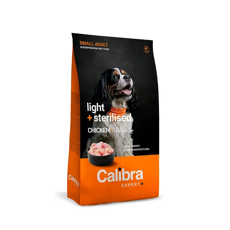 Expert+ Adult Small Light & Sterilised Kip Hondenvoer by Calibra – product photo