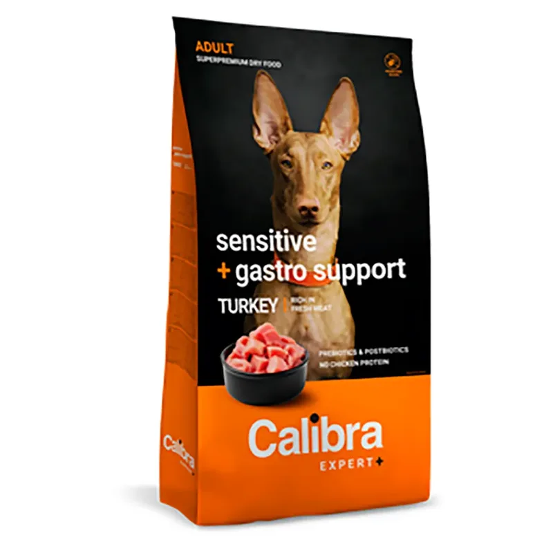 Expert+ Adult Small Sensitive & Gastro Support Hondenvoer de Calibra – photo produit