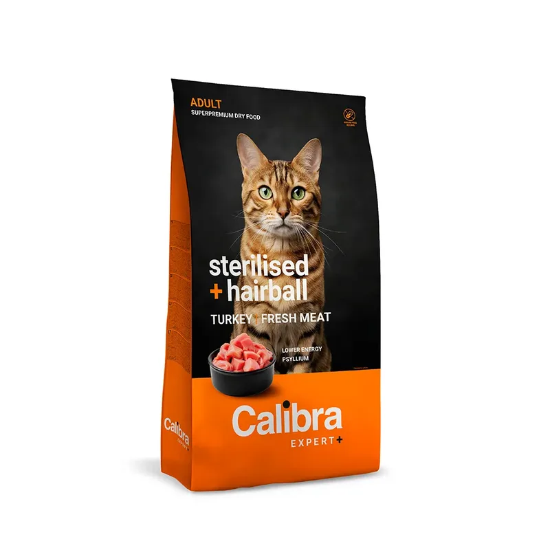 Expert+ Adult Sterilised & Hairball Kattenvoer von Calibra – Produktfoto