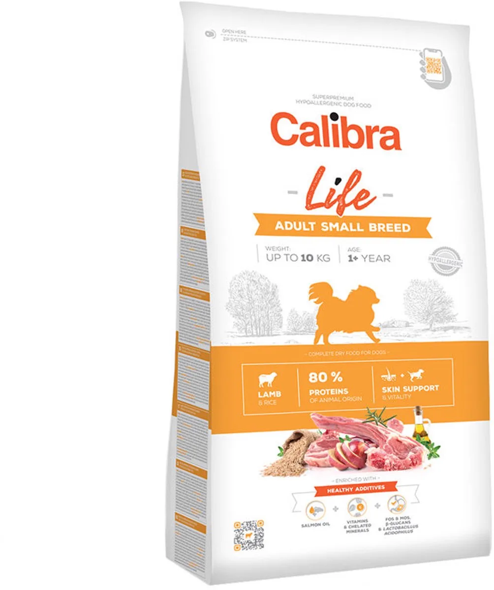 Dog Life Adult Small Breed Lamb 6 kg von Calibra – Produktfoto