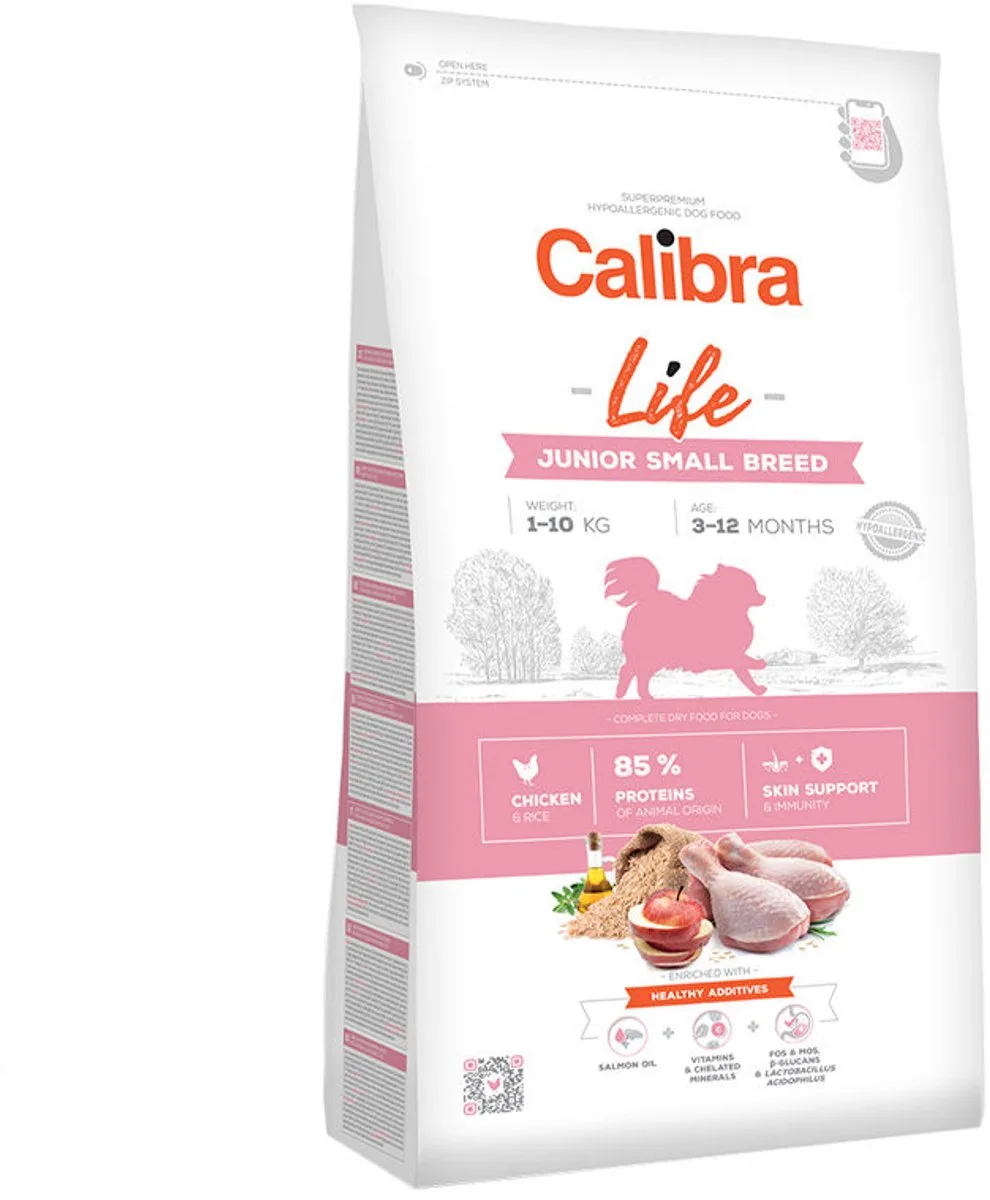Hond Life Junior Small Breed Chicken 6 kg från Calibra – produktbild