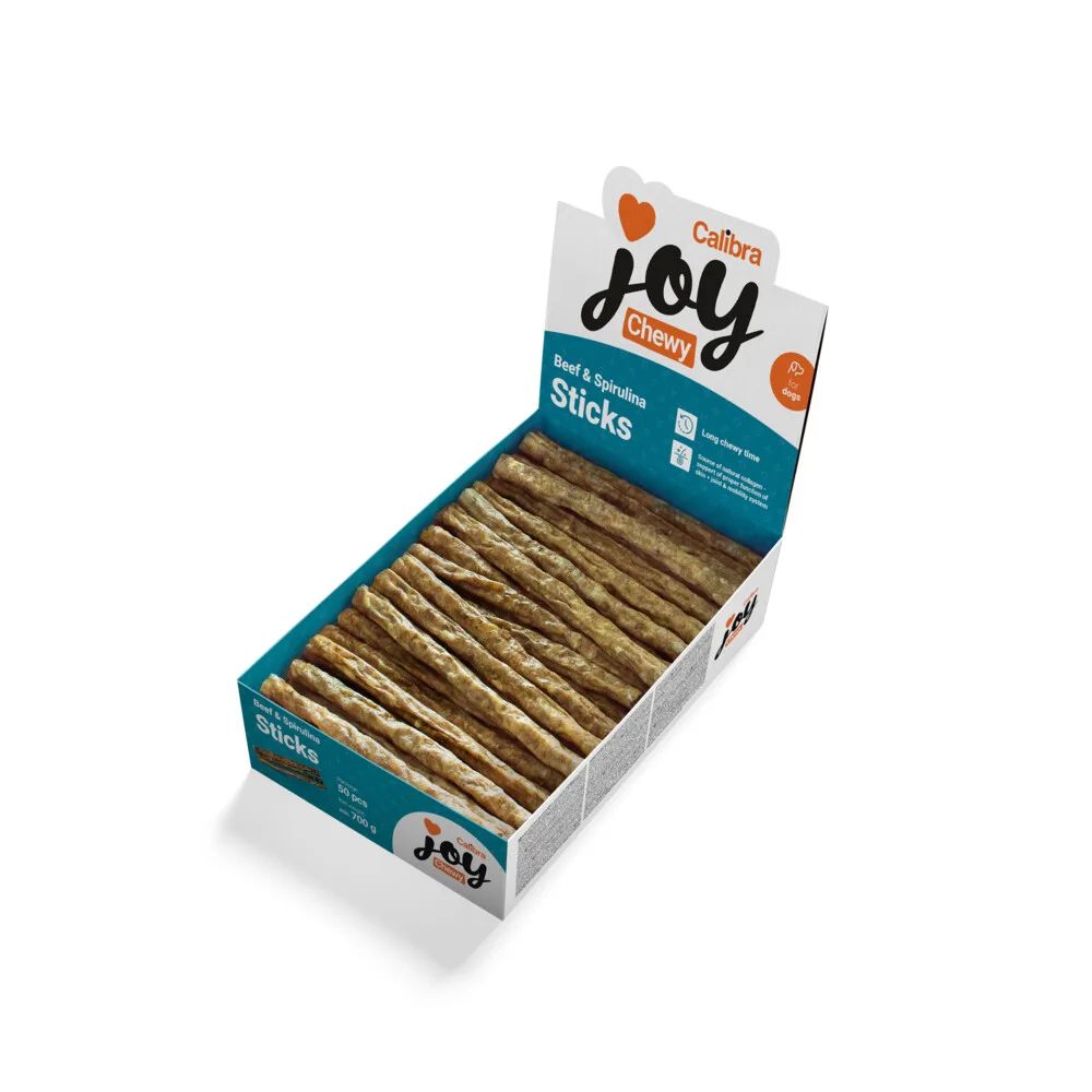 Hondensnack Joy Chewy Sticks Rund & Algen 700 gr by Calibra – product photo