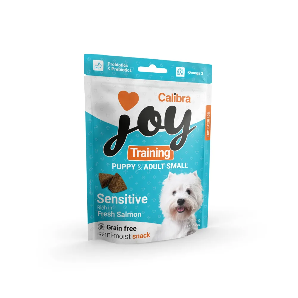 Hondensnack Joy Training Puppy & Adult Small Zalm 150 gr by Calibra – product photo