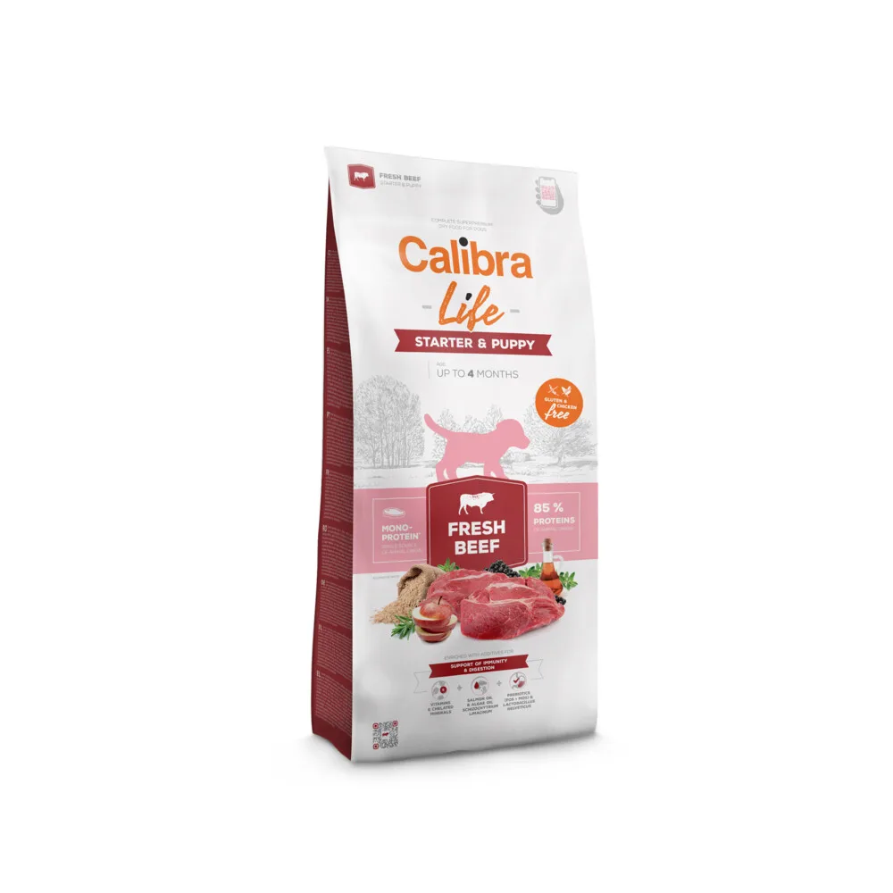 Hondenvoer Life Starter & Puppy Rund 12 kg van Calibra – productfoto