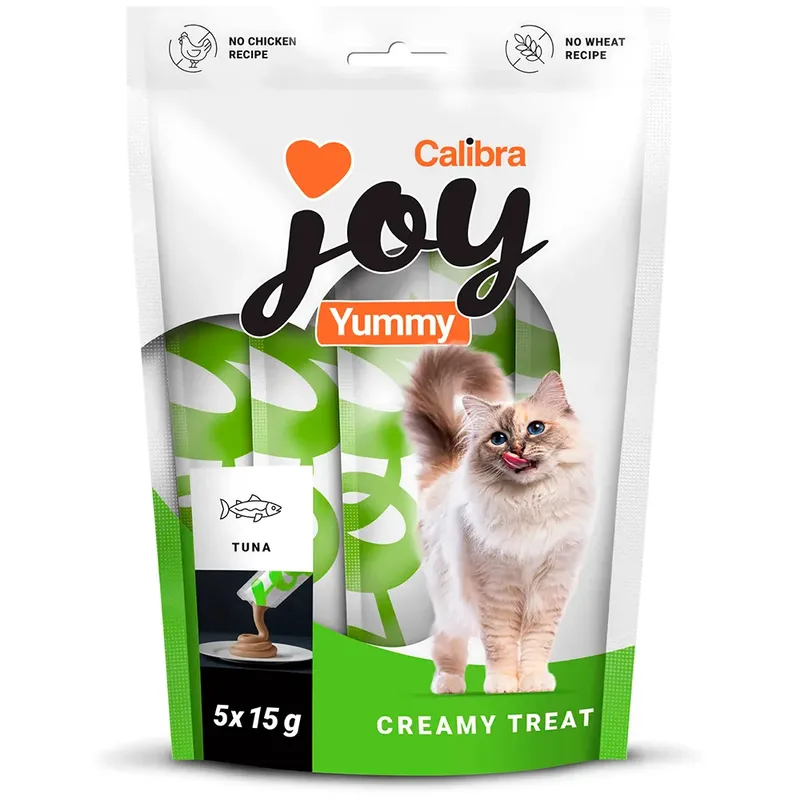 Joie Délicieux Snack Au Thon Pour Chat 15x75g de Calibra – photo produit