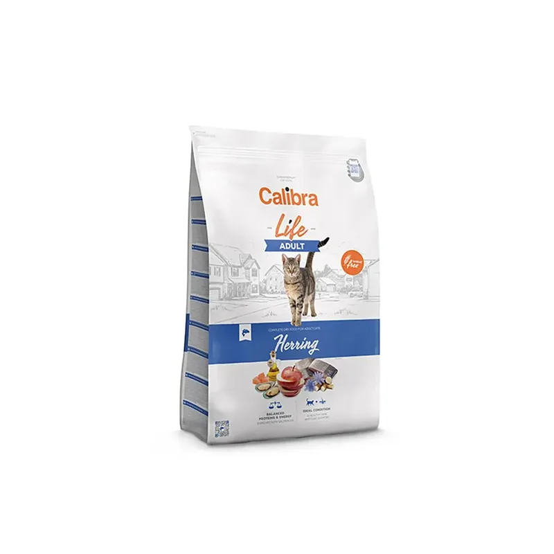 Life Adult Haring Kattenvoer 6kg von Calibra – Produktfoto